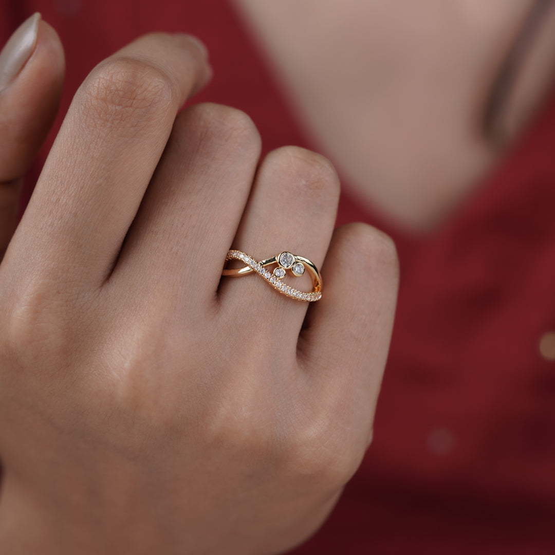 Twinkle Infinity ring GWR -94