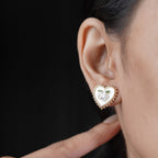 Brinda Heart earring GWE -42