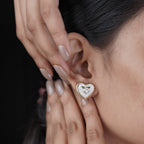 Brinda Heart earring GWE -42
