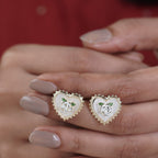 Brinda Heart earring GWE -42