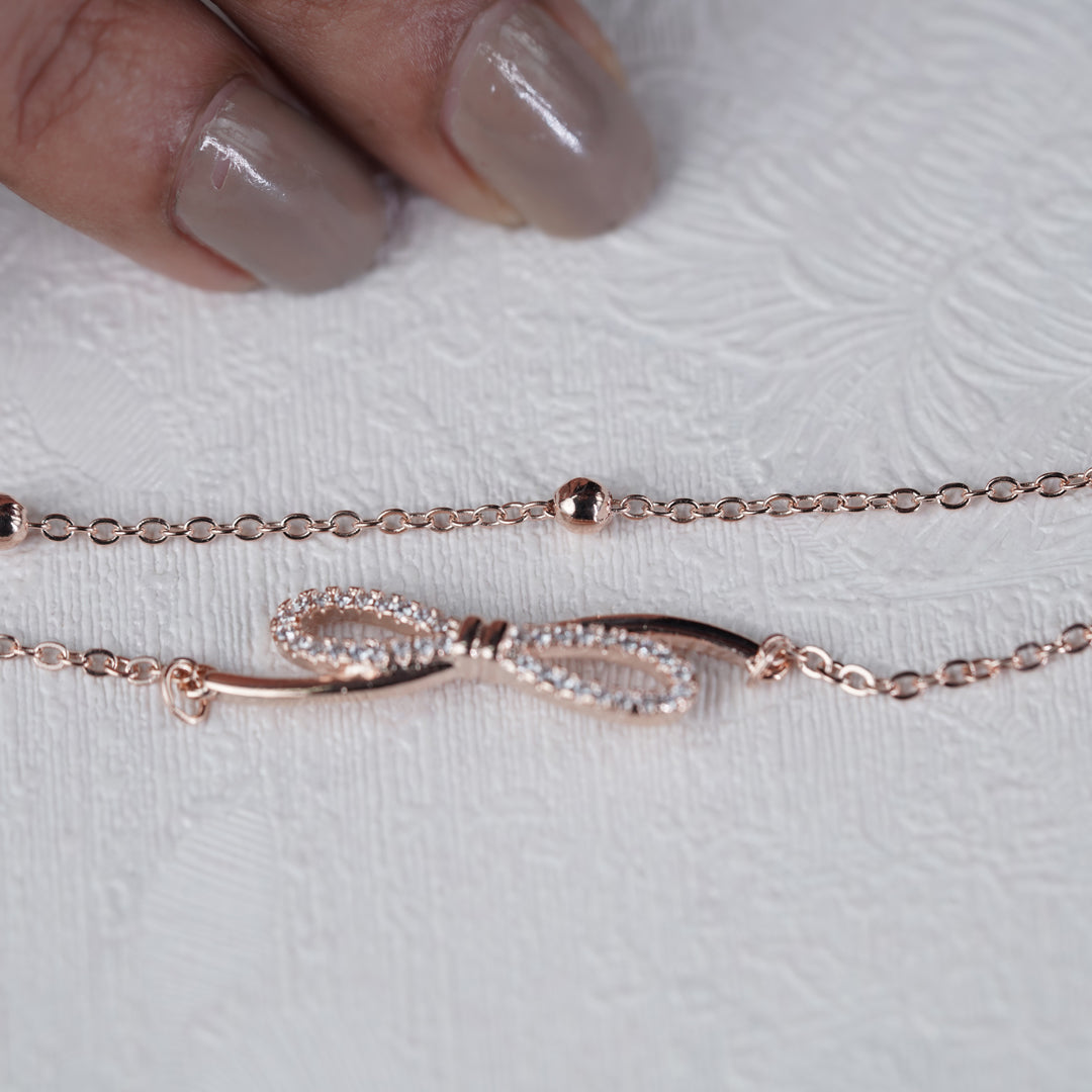 Wibestone Vedika Anklet – Timeless Elegance with Delicate Charm