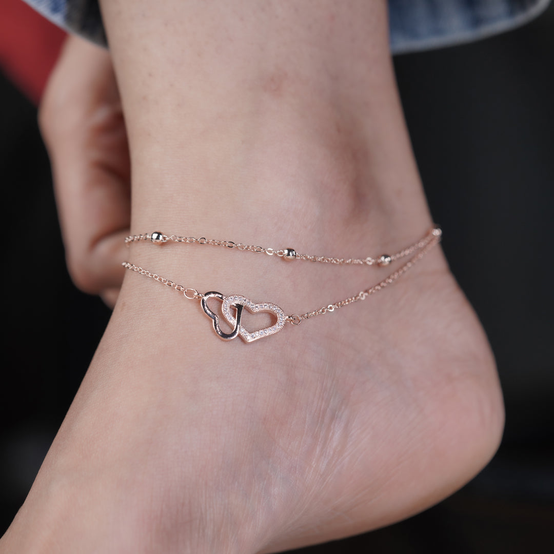 Wibestone Rachita Anklet – Delicate Elegance for Every Step