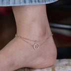 Nivedita Womens Anklet GWA -10