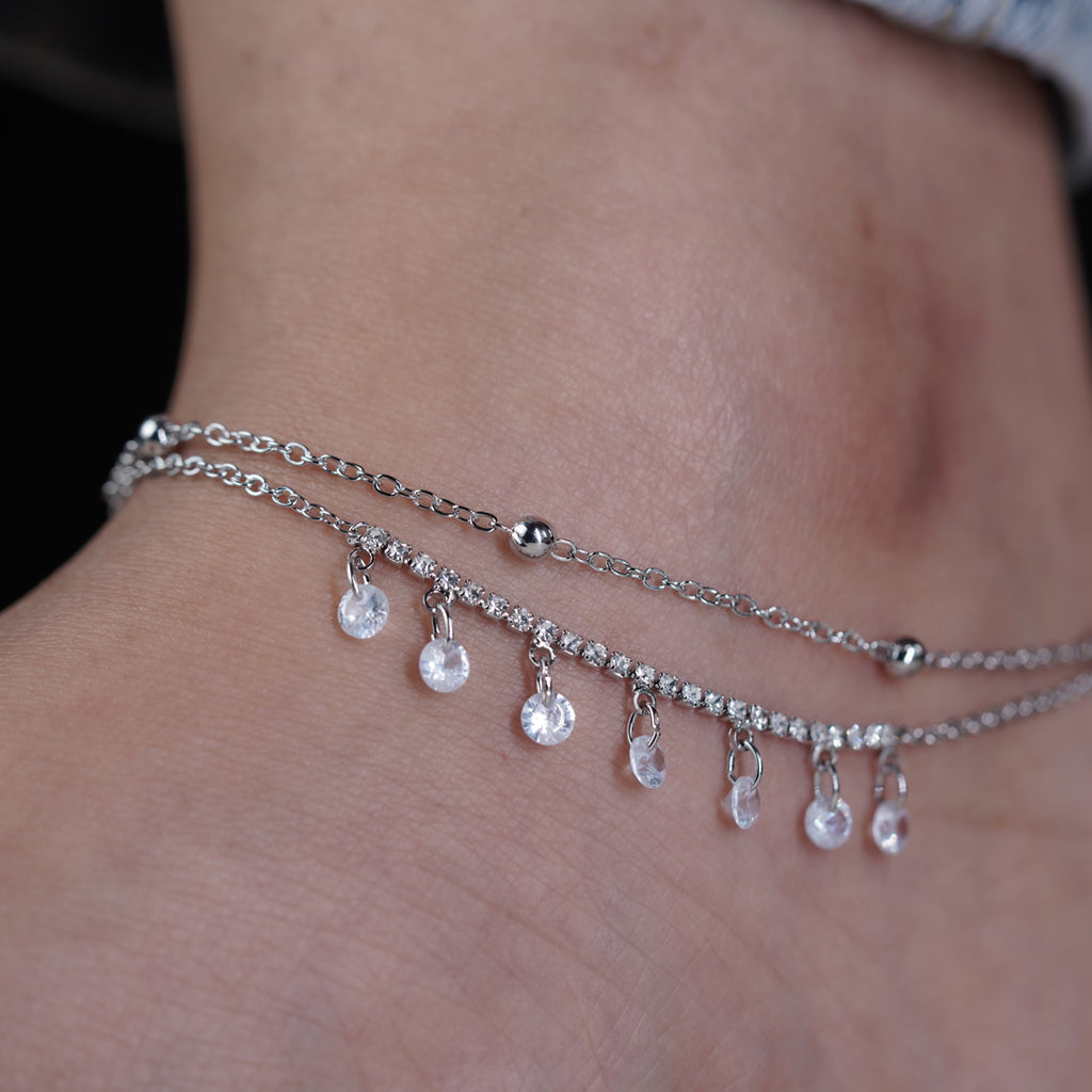 Wibestone Maitreyi Anklet – Timeless Elegance in Every Step