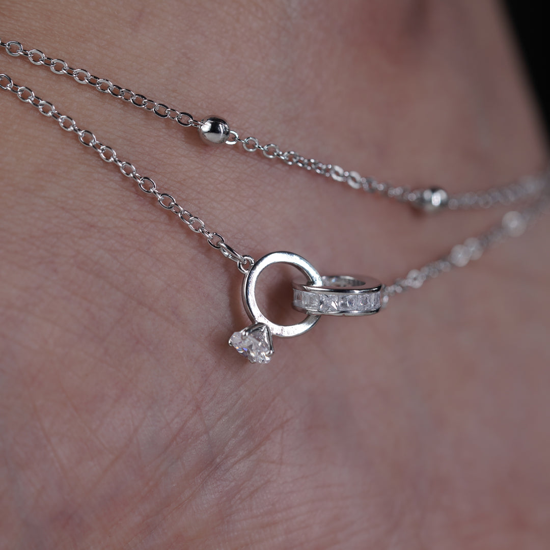 Wibestone Gargi Anklet – Elegant Simplicity with Timeless Charm