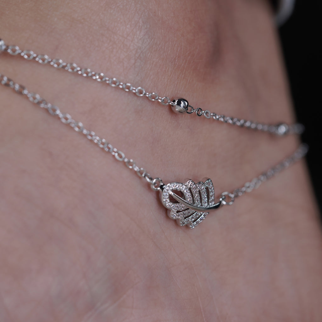 Wibestone Bhavya Anklet – Elegant Grace in Every Step