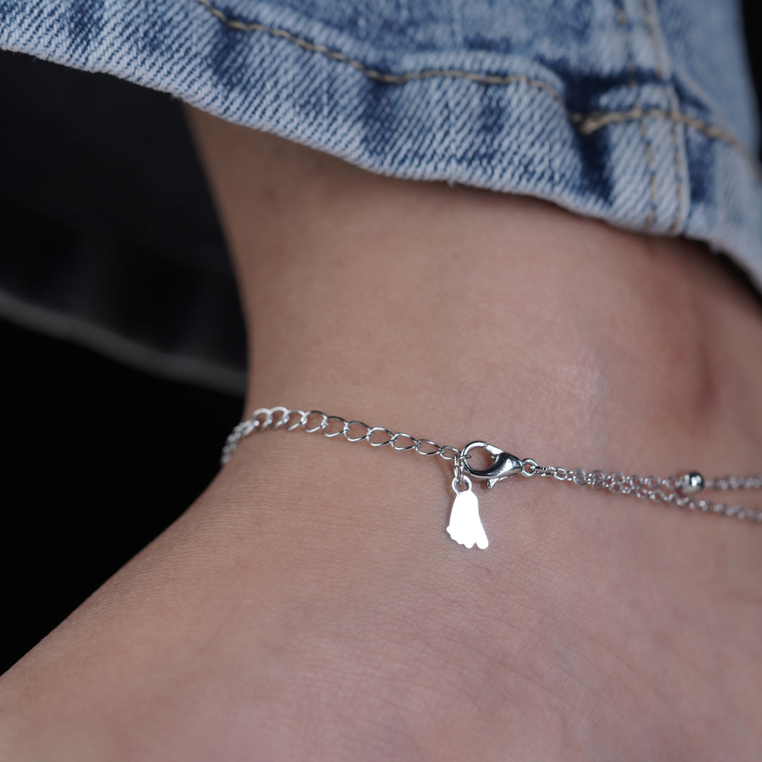 Wibestone Bhavya Anklet – Elegant Grace in Every Step