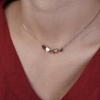 Bharati Rose Gold Necklace GWN -28