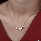 Bharati Rose Gold Necklace GWN -28