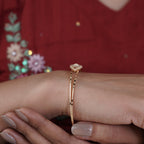 Blue Evil Eye Gold Tone Bangles GFB -10