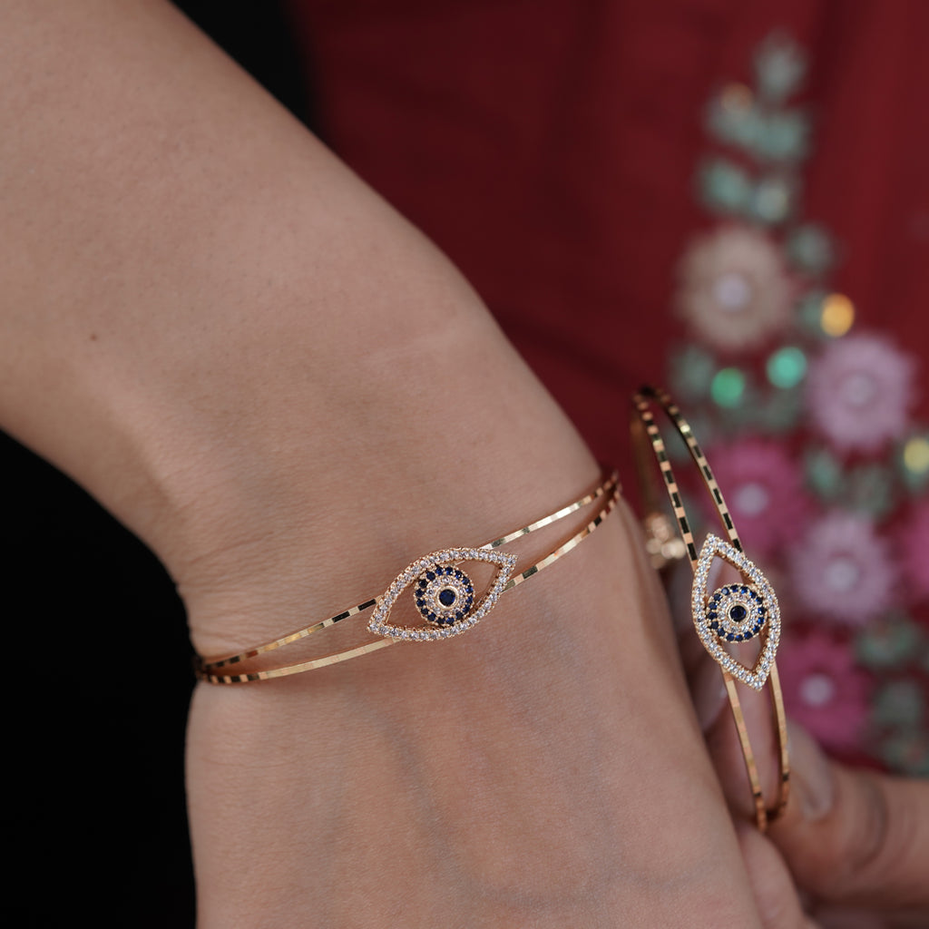 Wibestone Nazar Bangles – Elegant Protection with Timeless Style