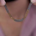 Men’s Gold & Silver Two-Tone Curb Chain GMC -8