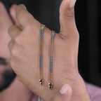 Men’s Gold & Silver Two-Tone Curb Chain GMC -8