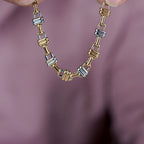 Men’s Gold & Silver Dual-Tone Link Chain GMC -6