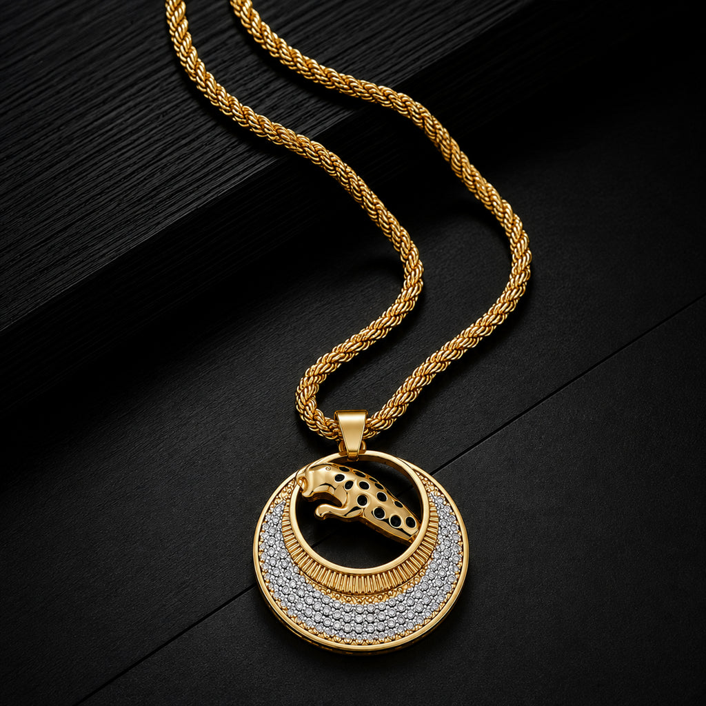 Men’s Leopard Pendant Chain GMC -5