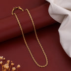 Men’s Gold-Tone Rope Chain GMC -5