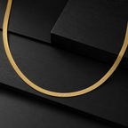 Men’s Gold Tone Herringbone Chain GMC -27