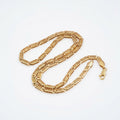 Men’s Gold-Tone Geometric Link Chain GMC -7