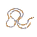 Men’s Gold & Silver Two-Tone Curb Chain GMC -8