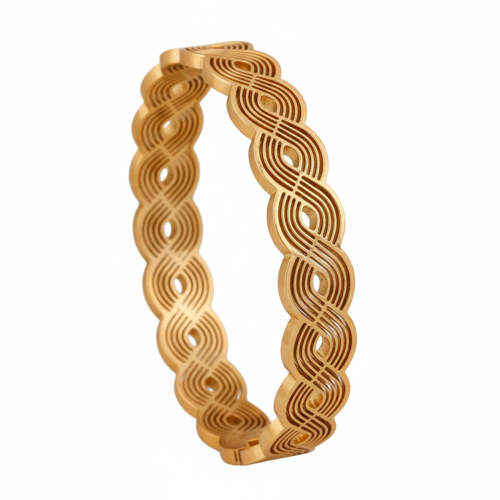 Wibestone Infinity Kada – Endless Elegance Bracelet