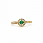 Manali green Diamond Ring GWR -93