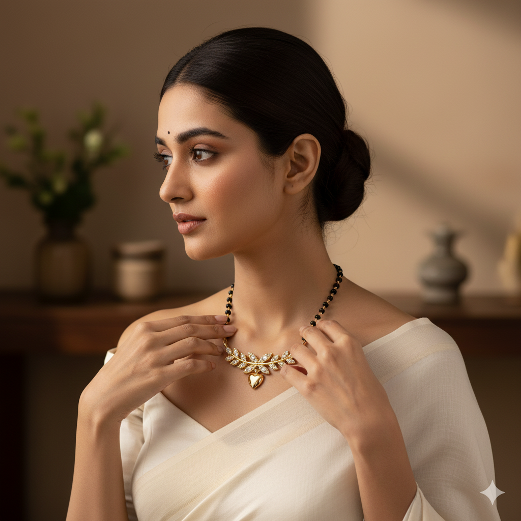 Wibestone Elina Mangalsutra – Timeless Grace & Modern Elegance