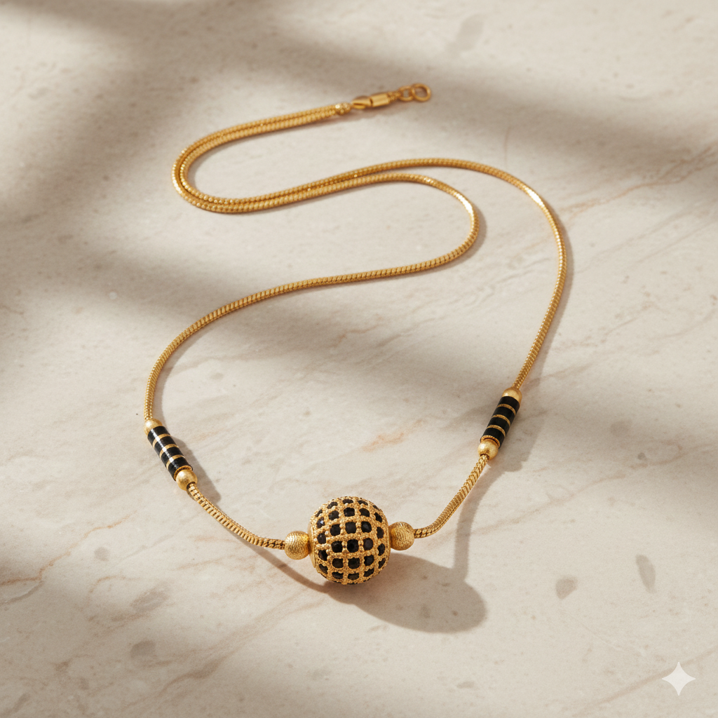 Wibestone Kavya Mangalsutra – Timeless Tradition with Modern Grace