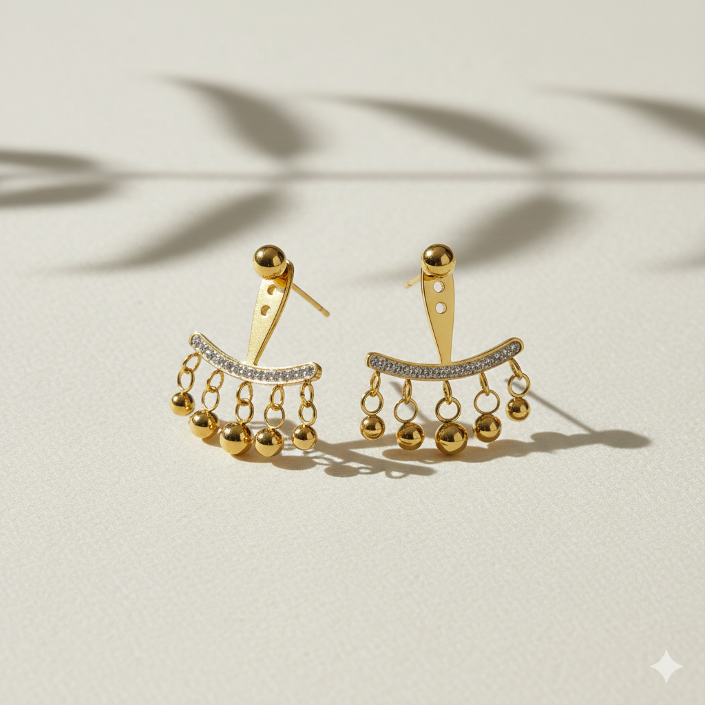 Nupur Arc Studs Earring GWE -33
