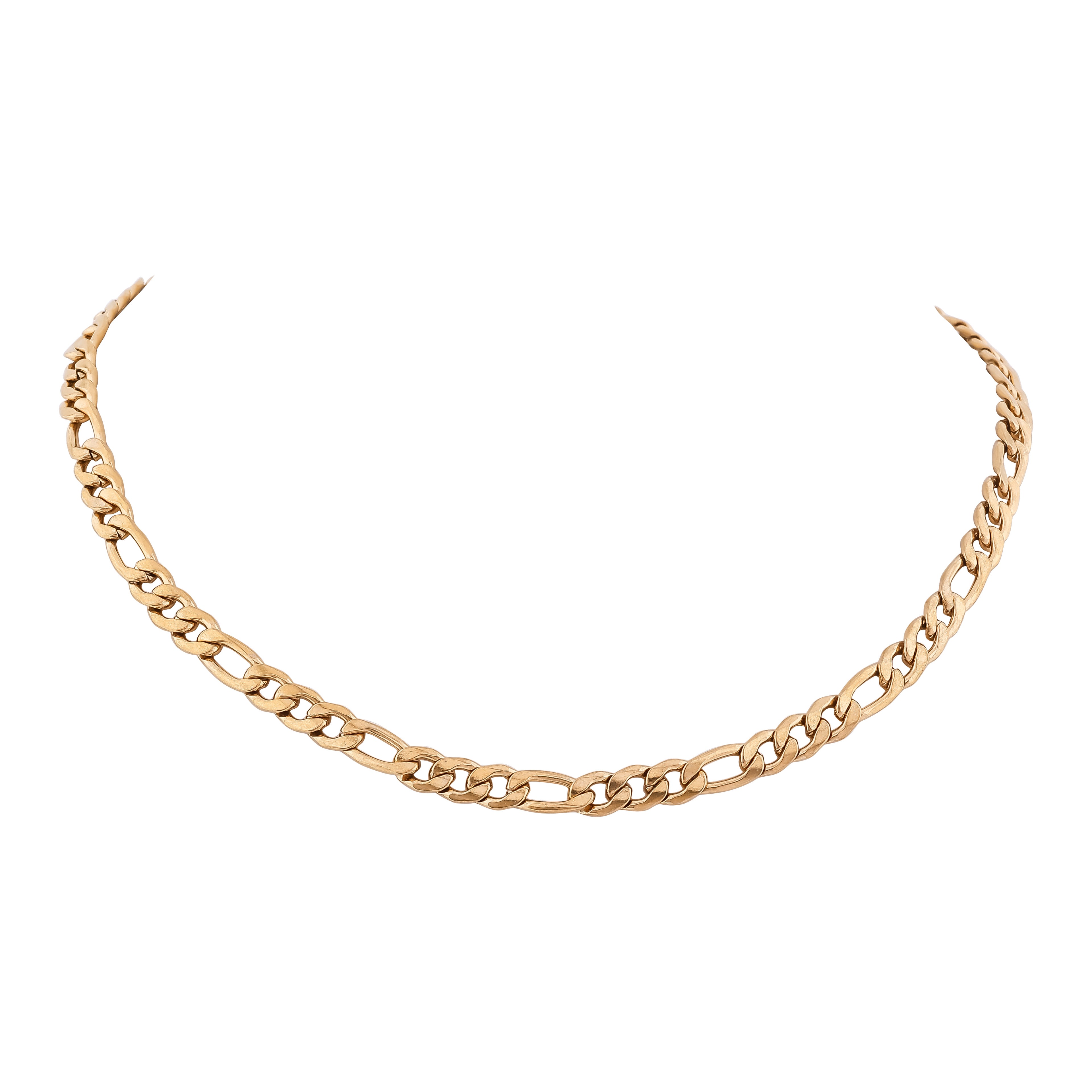 Men’s Gold-Tone Curb Chain GMC -1