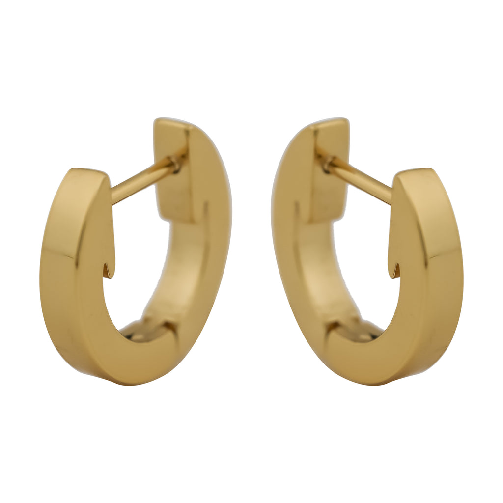 WibeStone Classic Round Earrings – Timeless Everyday Elegance