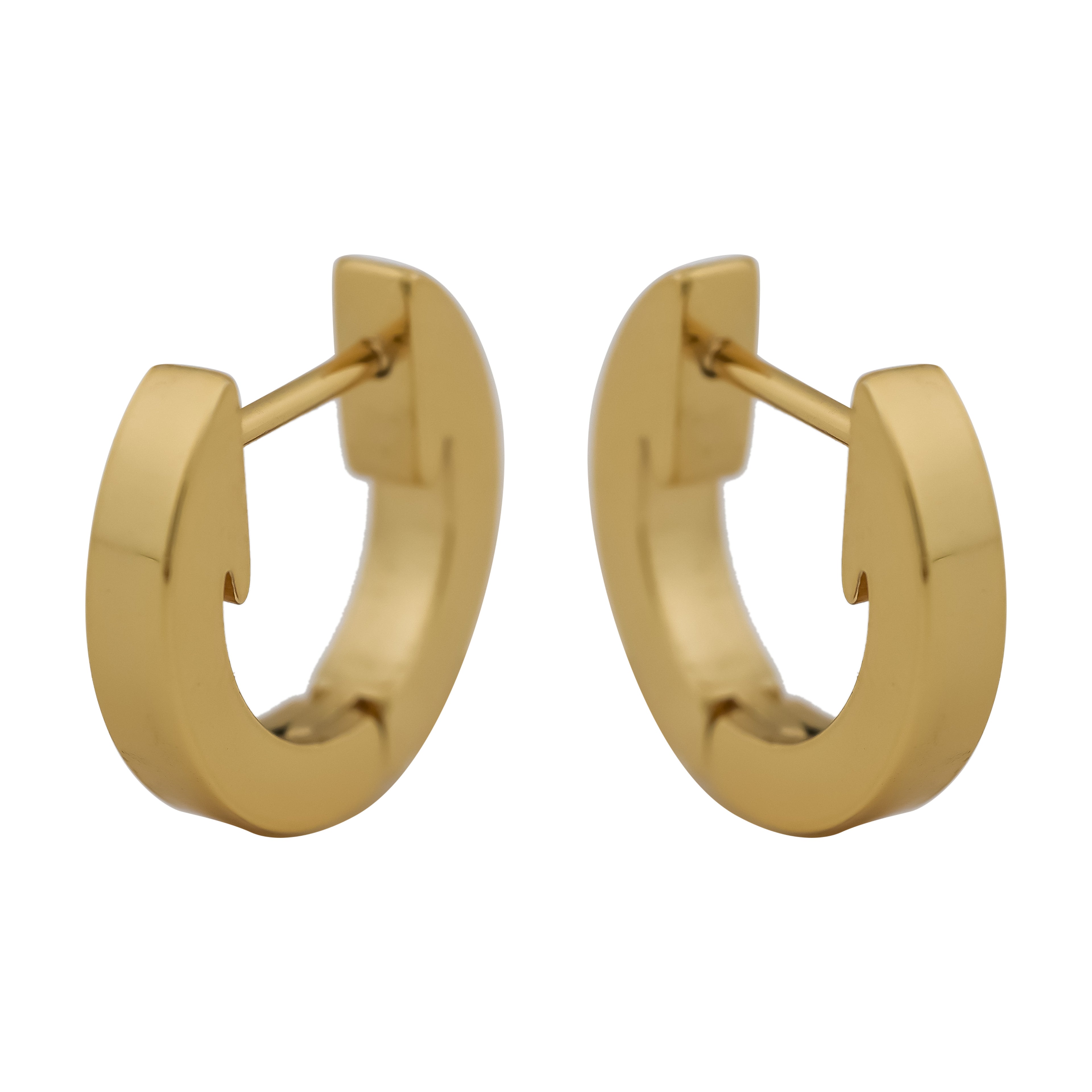 WibeStone Classic Round Earrings – Timeless Everyday Elegance