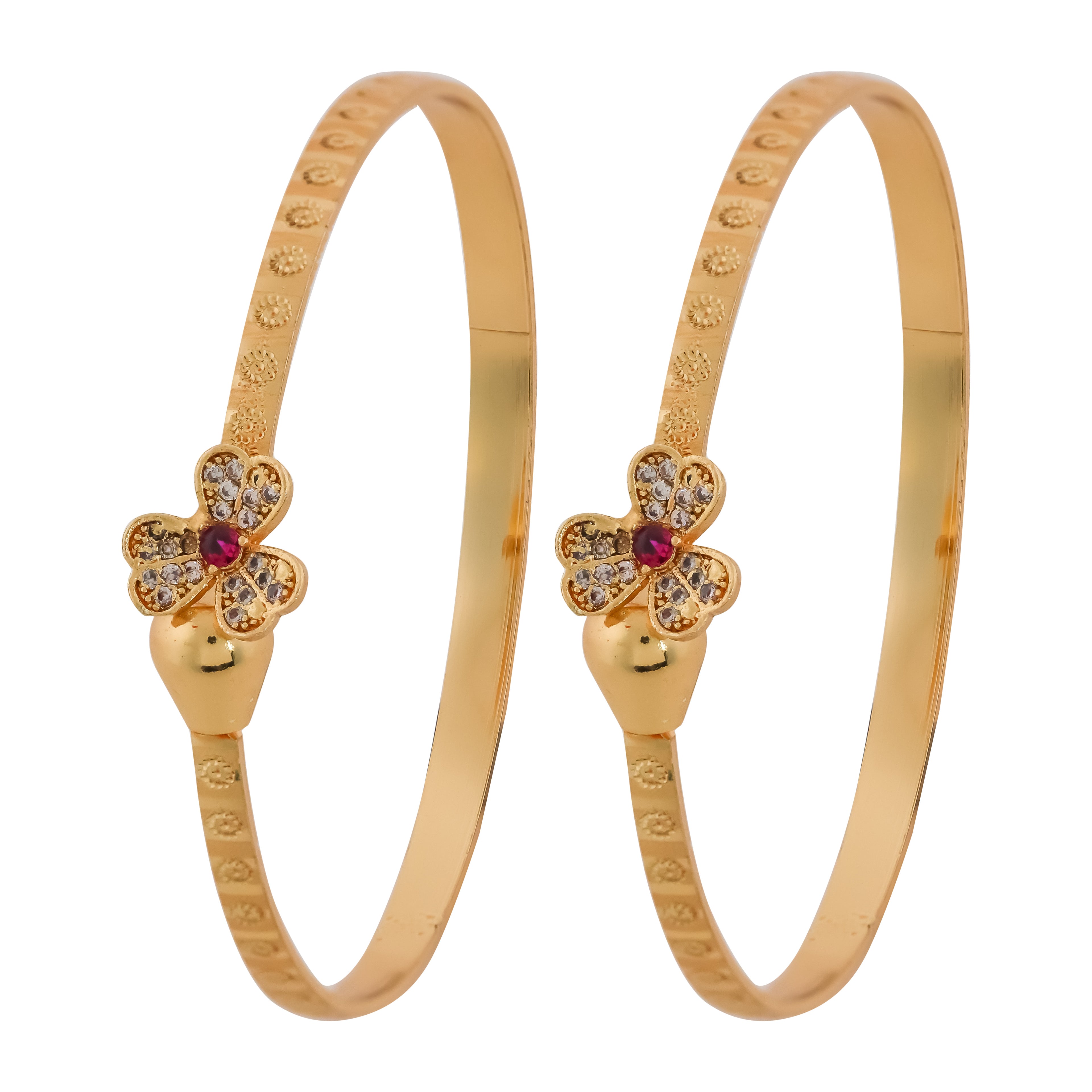 Wibestone Pari Charm Bangles – Delicate Elegance with a Touch of Magic