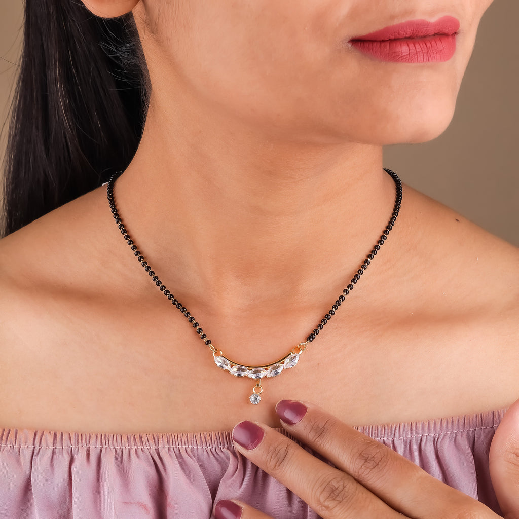 Hema Crystle Women Mangalsutra GM -4