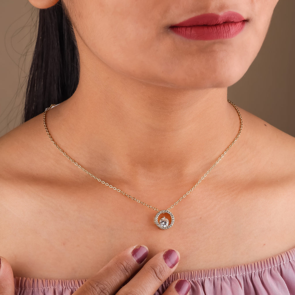 Saanvi  Daimond Women Neckless GWN -13