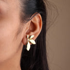 Gold Flower Women Earring GWE -8
