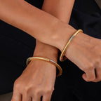 Gold Red Meenakari Designer Bangles GB -5