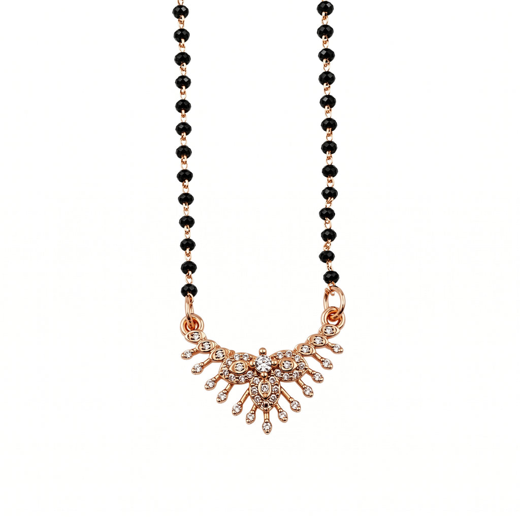 Royal Floral Drop Mangalsutra GM -24