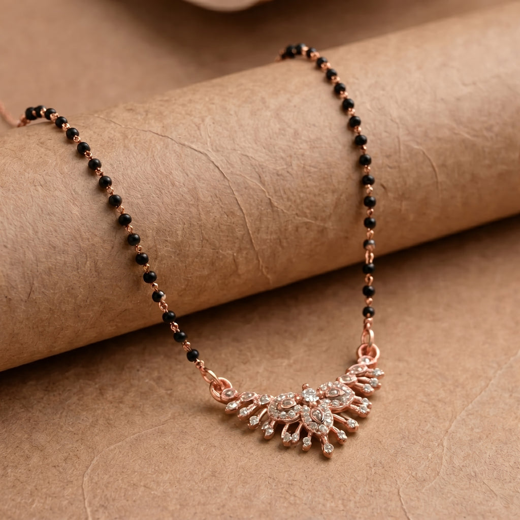 Royal Floral Drop Mangalsutra GM -24
