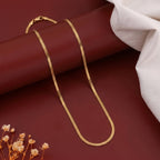 Men’s Gold Tone Wheat Chain GMC -34