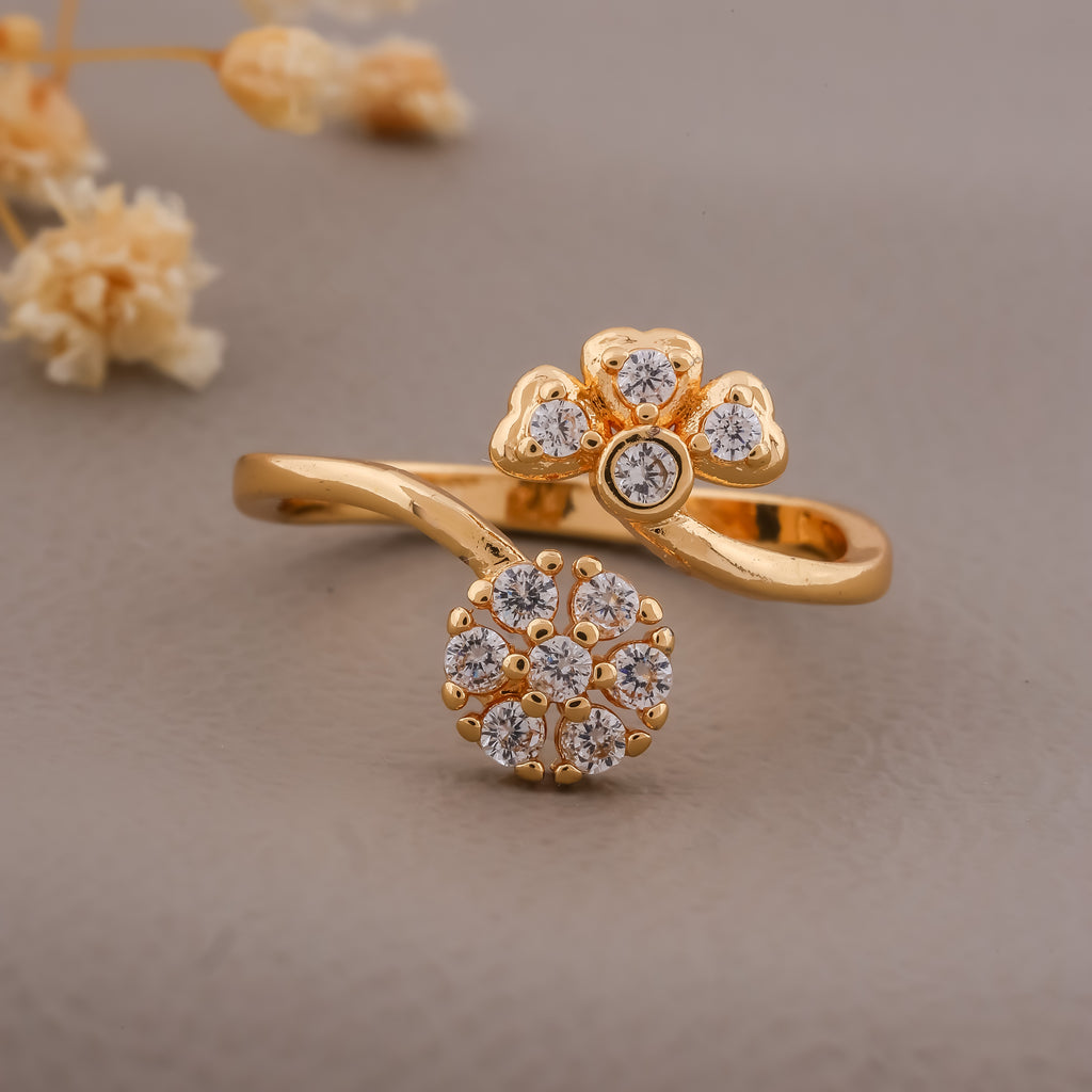 Wibestone Malini Charms Ring – Delicate Beauty with Timeless Elegance