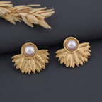 Pearl Hoop Women Earring GWE -7