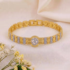 Men’s Om Symbol Two-Tone Bracelet GMB -4