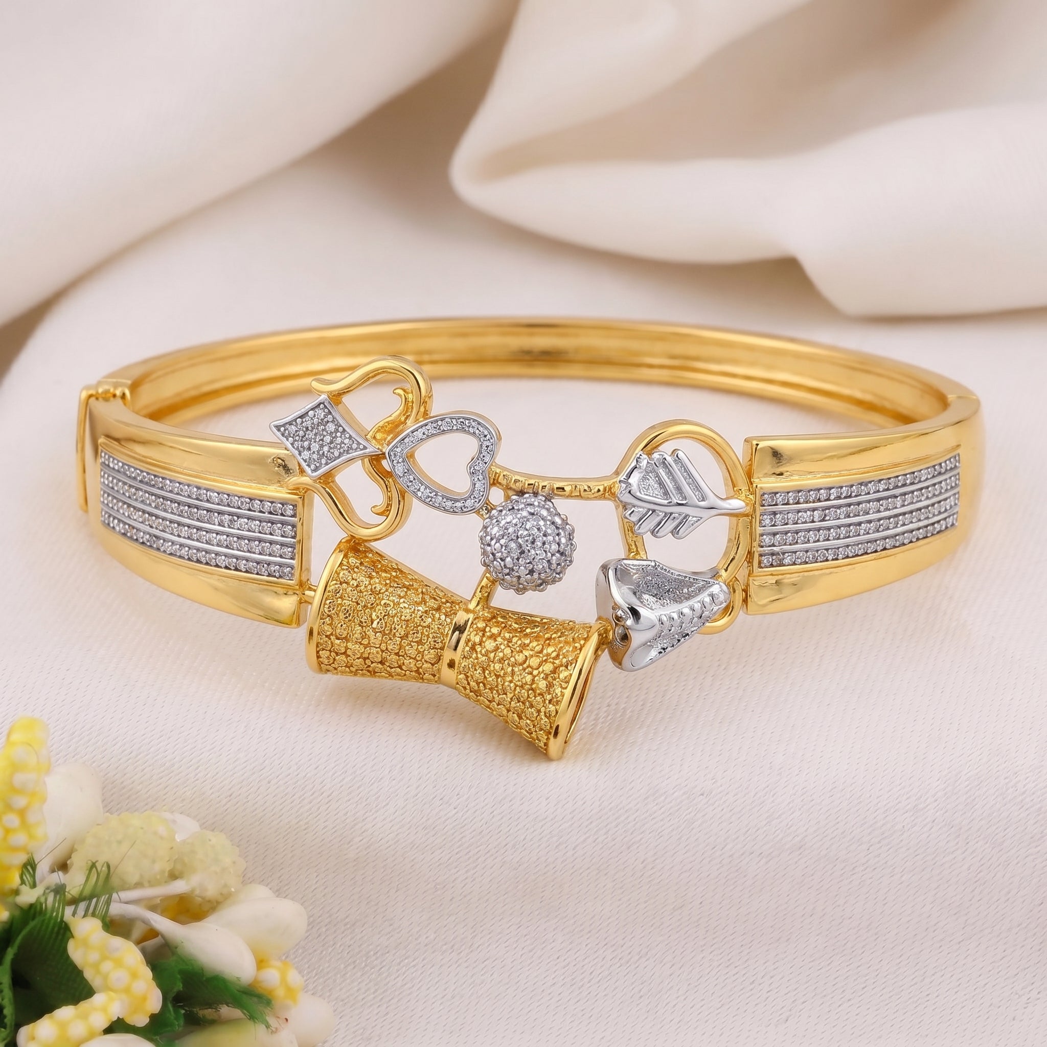 Men’s Gold-Tone Designer Kada GMK -1
