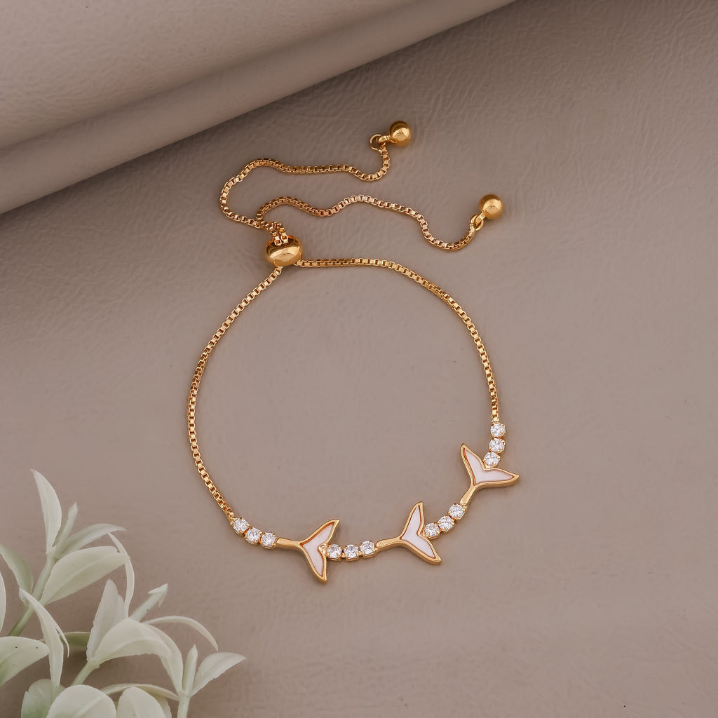 Resin Fish tail Women Bracelet GWB -16