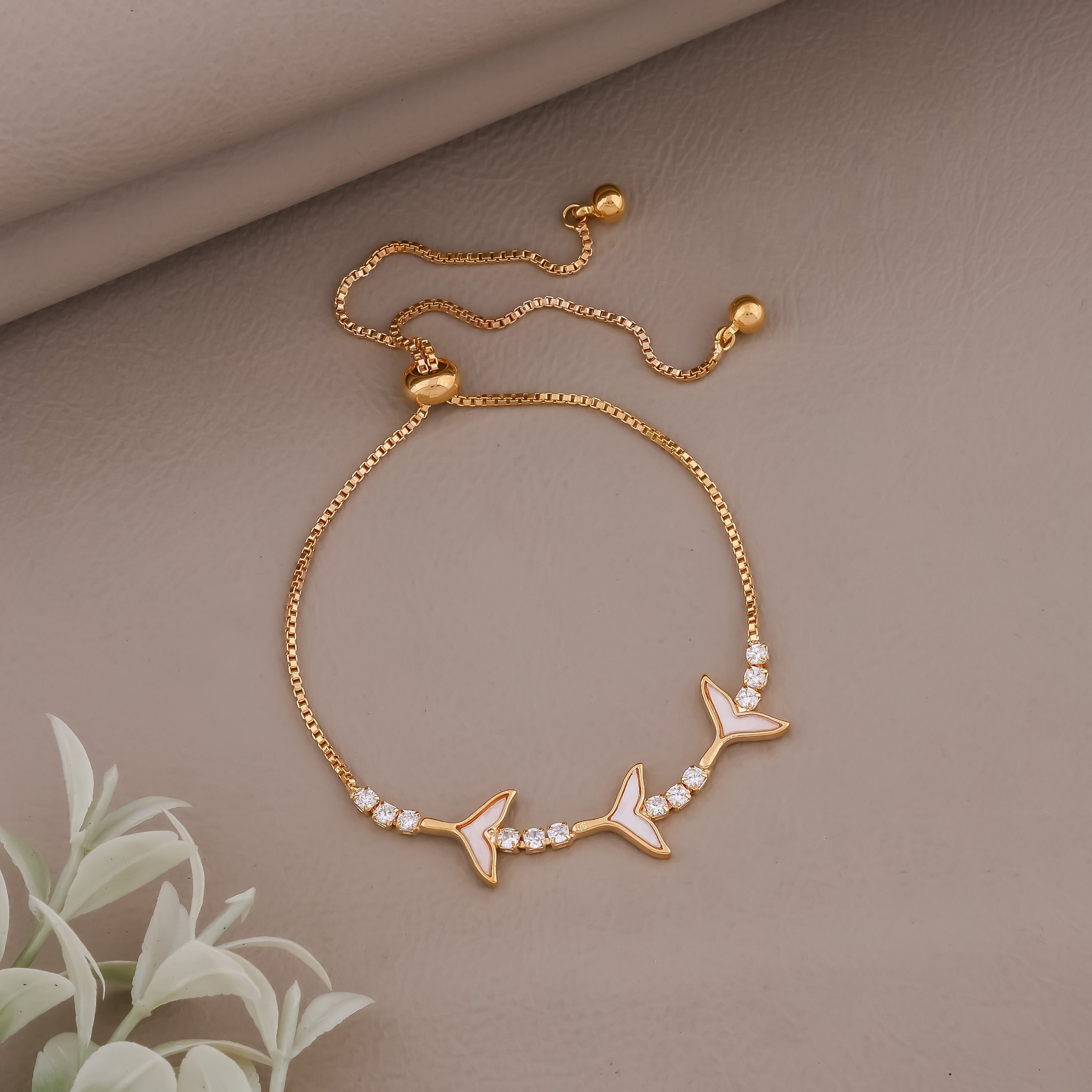 Resin Fish tail Women Bracelet GWB -16