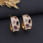 Resin Gems Women Earring GWE -1