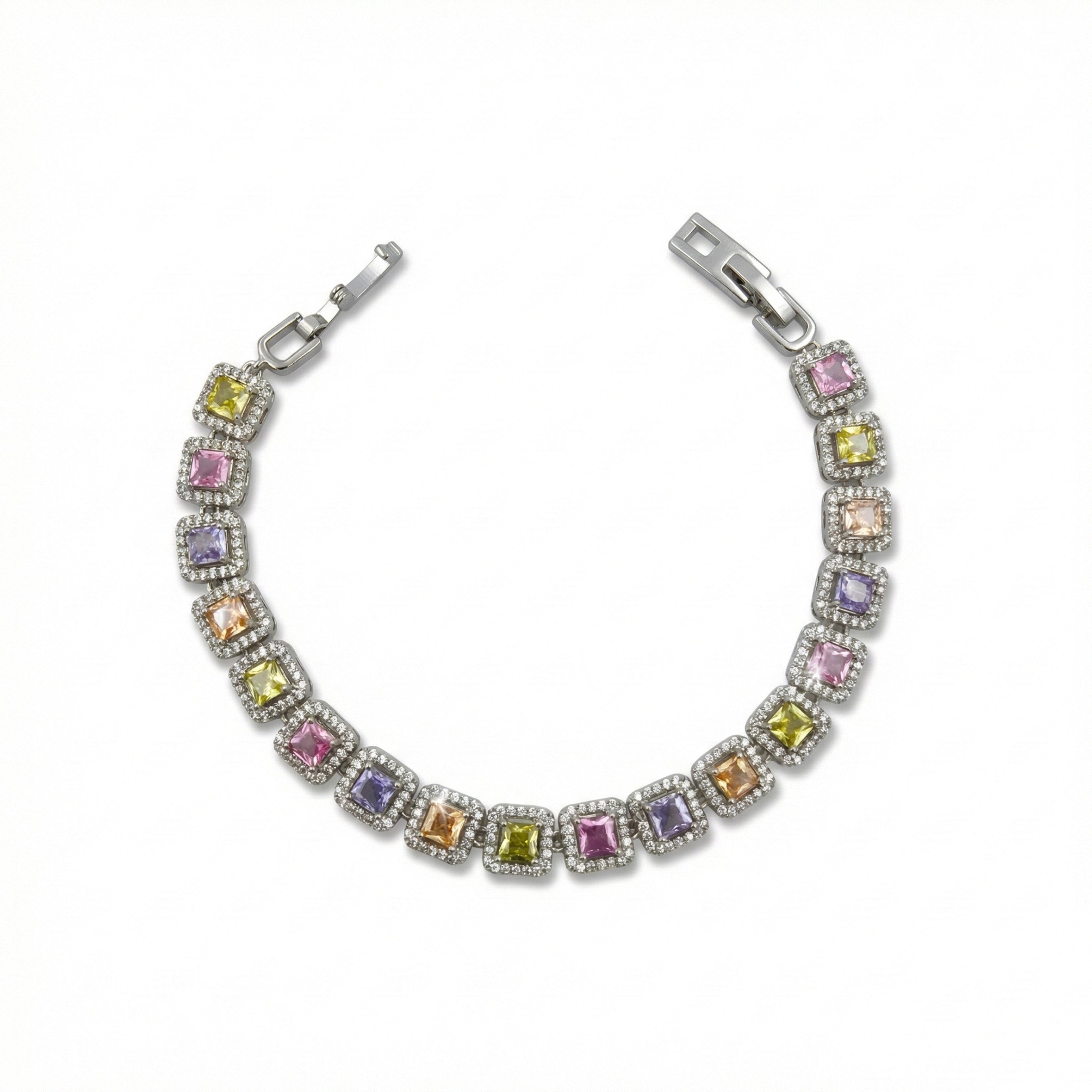 Princess Cut Bracelet GWB -145