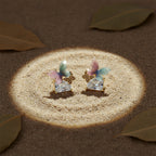 Butterfly Crystal Stud Earrings GWE -128