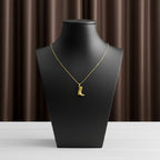 Gold Cowboy Boot Charm Women Necklace GWN -156