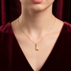 Gold Cowboy Boot Charm Women Necklace GWN -156